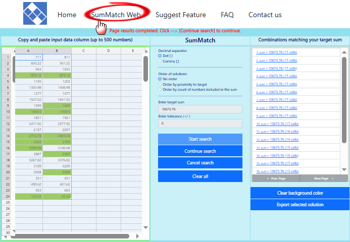 SumMatch add-in